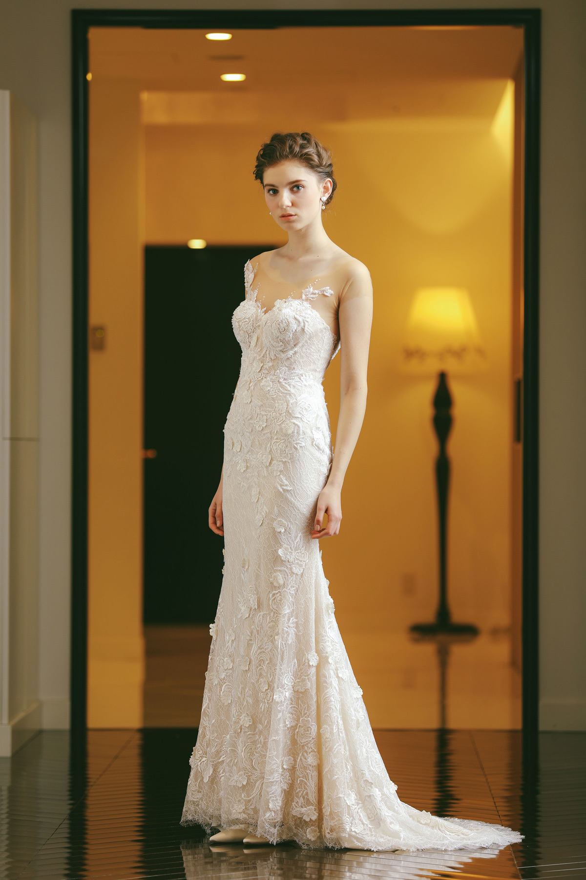 静岡市・富士市・沼津市のドレス専門店フィーノのウエディングドレス、グランマニエGM-012(EDEN)の画像1