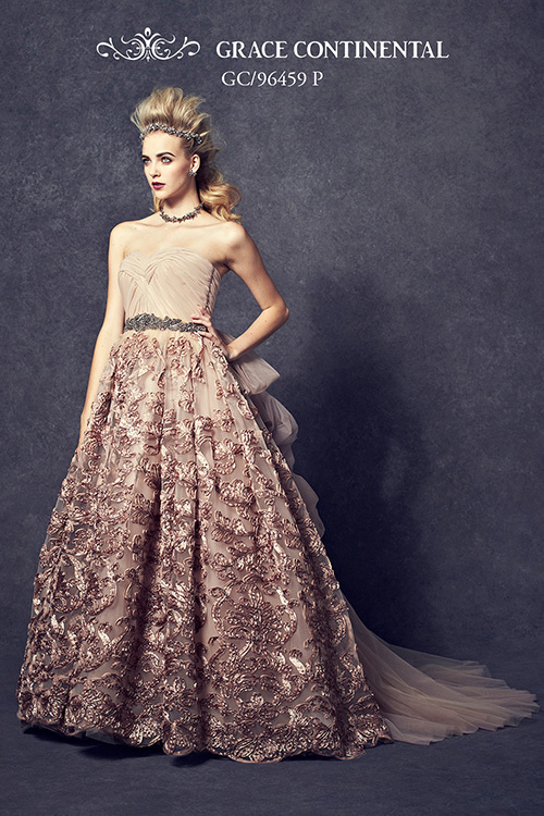 静岡市・富士市・沼津市のドレス専門店フィーノのカラードレス、GRACE CONTINENTAL（グレースコンチネンタル）GC-96459