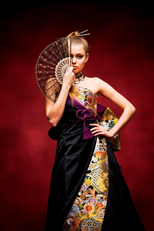 静岡市・富士市・沼津市のドレス専門店フィーノのカラードレス、ATSUのATSU-001（ジャスパ）