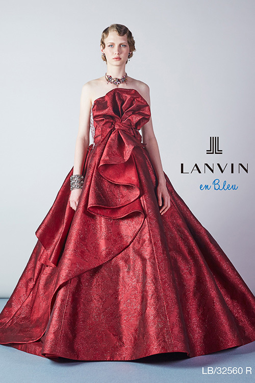 静岡市・富士市・沼津市のドレス専門店フィーノのカラードレス、LANVIN(ランバン)LB-32560RE