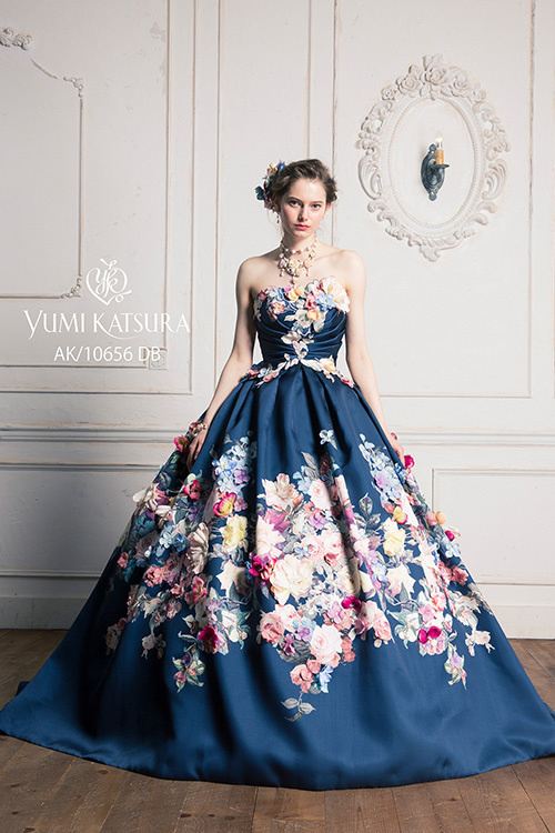 静岡市・富士市・沼津市のドレス専門店フィーノのカラードレス、桂由美AK-10656の画像