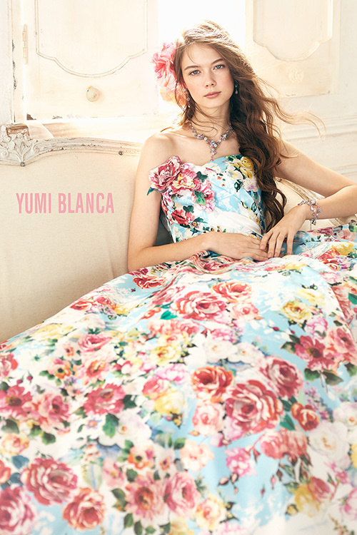 静岡市・富士市・沼津市のドレス専門店フィーノのカラードレス、桂由美YB-15860の画像