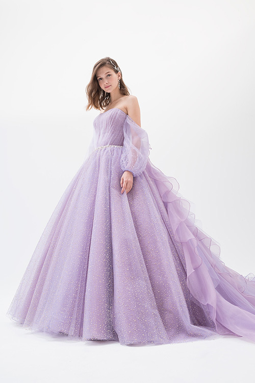 静岡市・富士市・沼津市のドレス専門店フィーノのカラードレス、イサムモリタPI-05PR