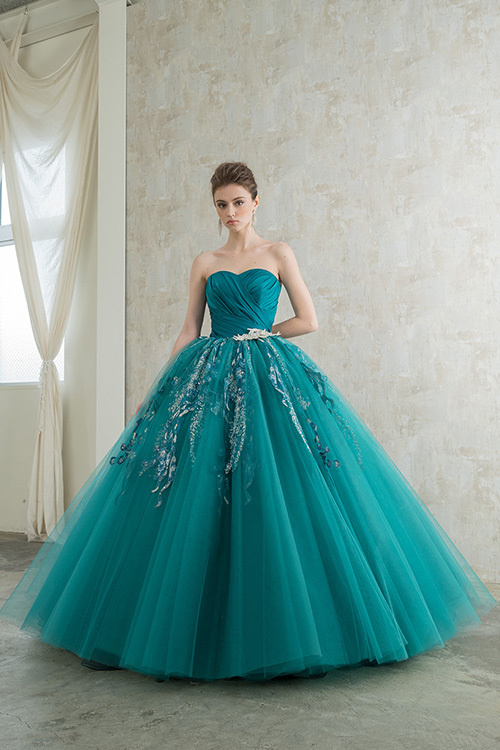 静岡市・富士市・沼津市のドレス専門店フィーノのカラードレス、イサムモリタIC-84GR