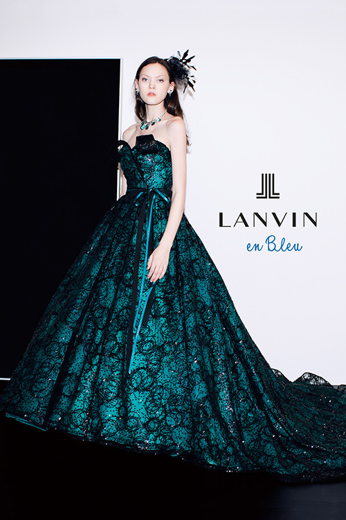 静岡市・富士市・沼津市のドレス専門店フィーノのカラードレス、LANVIN(ランバン)LB-32412GR