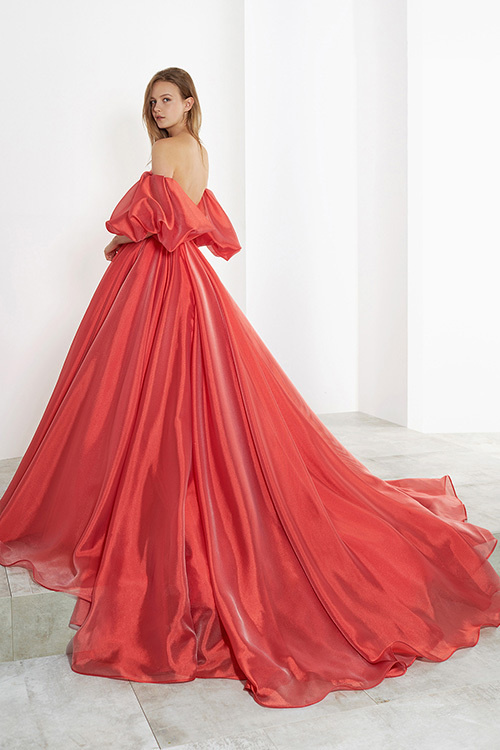 静岡市・富士市・沼津市のドレス専門店フィーノのカラードレス、FL-63ORの画像