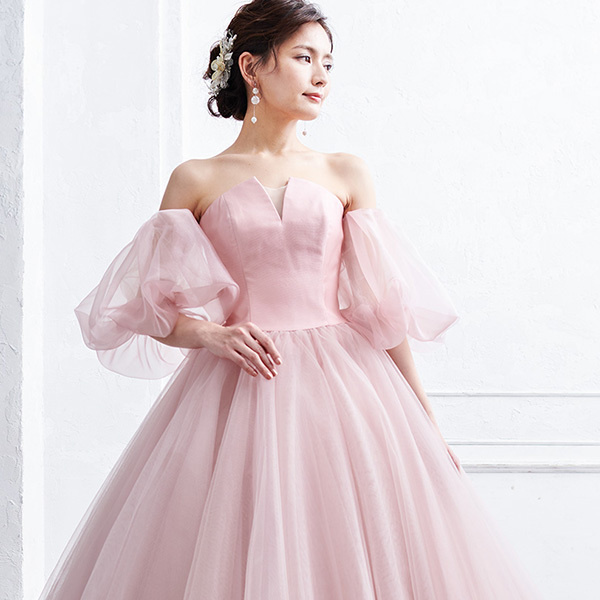 静岡･富士市･沼津レンタルドレスショップ、フィーノの新作ドレス情報「イサムモリタIC-131P」へリンク