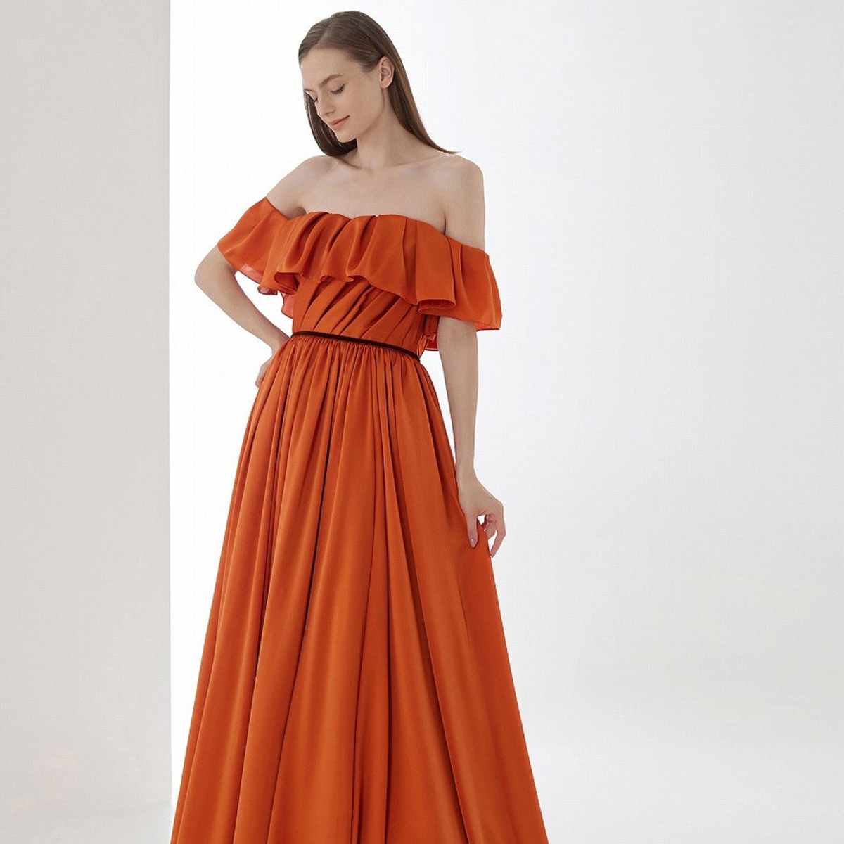 静岡ドレスショップ・フィーノの新作ドレス入荷のお知らせ・フィーノリュクスFL-65ORのイメージ1