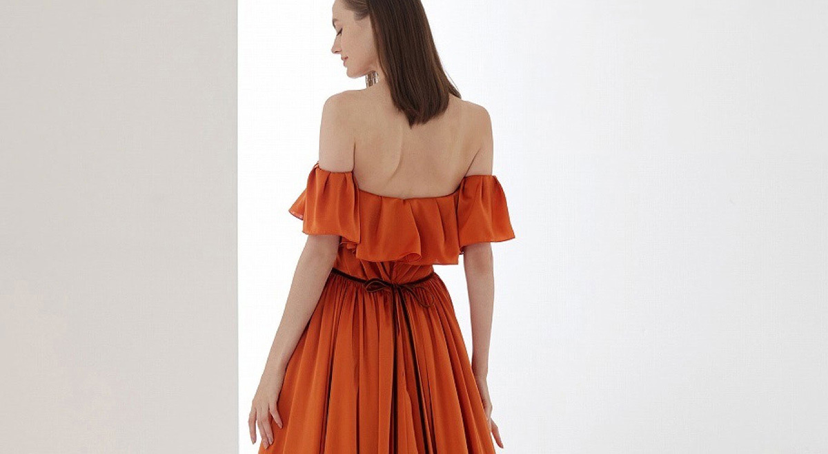 静岡ドレスショップ・フィーノの新作ドレス入荷のお知らせ・フィーノリュクスFL-65ORのイメージ2