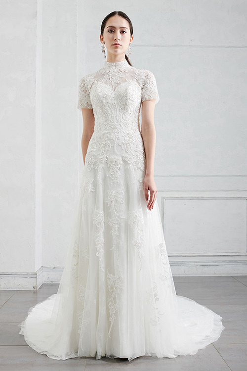 静岡市・富士市・沼津市のドレス専門店フィーノのウエディングドレス、ISAMU MORITA  IN-132