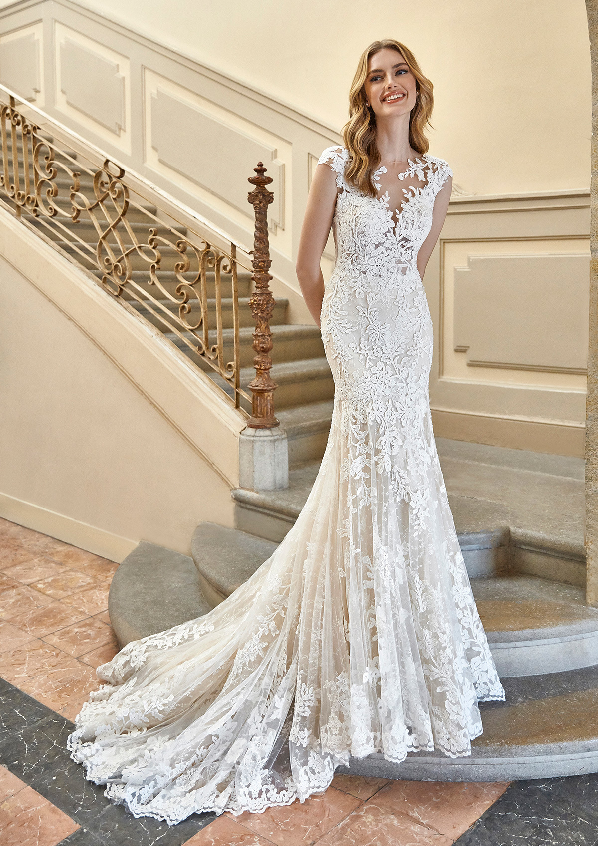 静岡市・富士市・沼津市のドレス専門店フィーノのウエディングドレス、インポートドレスLETICIAの画像1