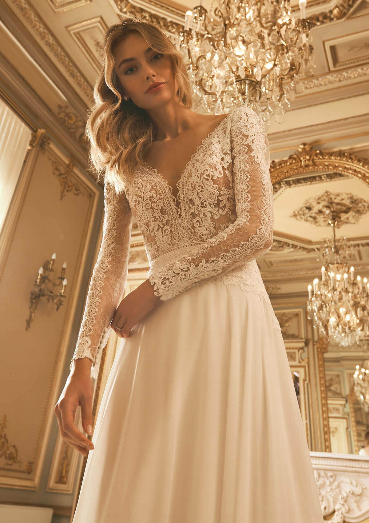 静岡市・富士市・沼津市のドレス専門店フィーノのウエディングドレス、インポートドレスEBONYの画像3