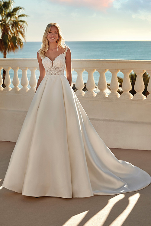 静岡市・富士市・沼津市のドレス専門店フィーノのウエディングドレス、インポートのMELISSAへリンク