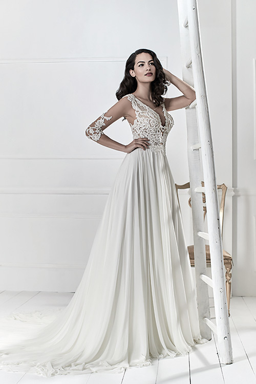 静岡市・富士市・沼津市のドレス専門店フィーノのウエディングドレス、グランマニエGM-008(DARLA)の画像