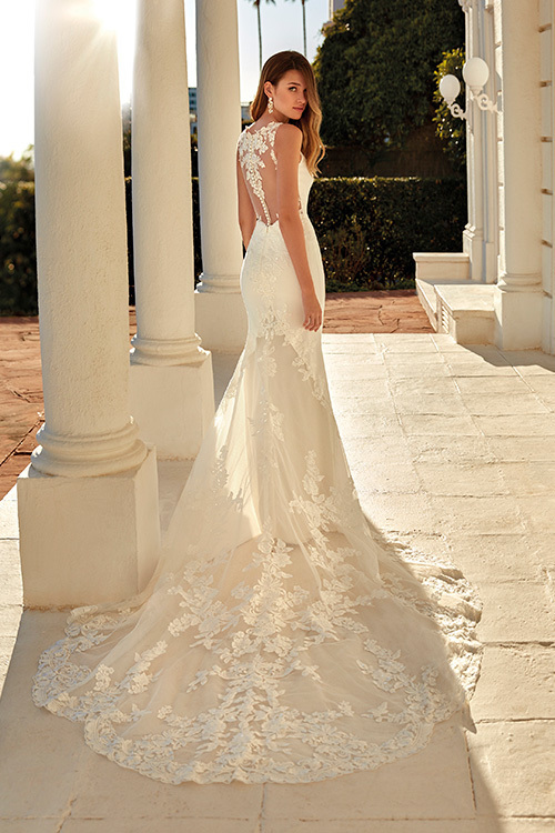 静岡市・富士市・沼津市のドレス専門店フィーノのウエディングドレス、インポートドレスSF-008（ELVIA）