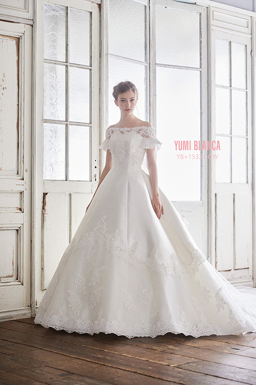 静岡市・富士市・沼津市のドレス専門店フィーノのウエディングドレス、桂由美YB-15321
