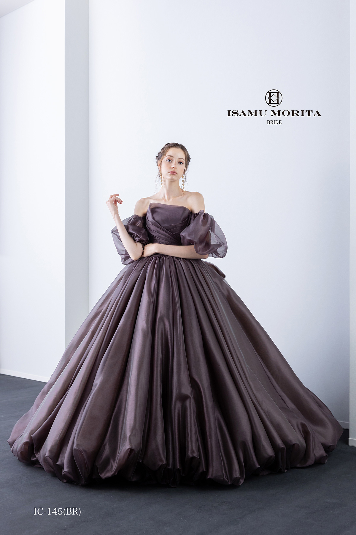 静岡市・富士市・沼津市のドレス専門店フィーノ富士店のゴールデンウィークイベントのイサムモリタのカラードレス