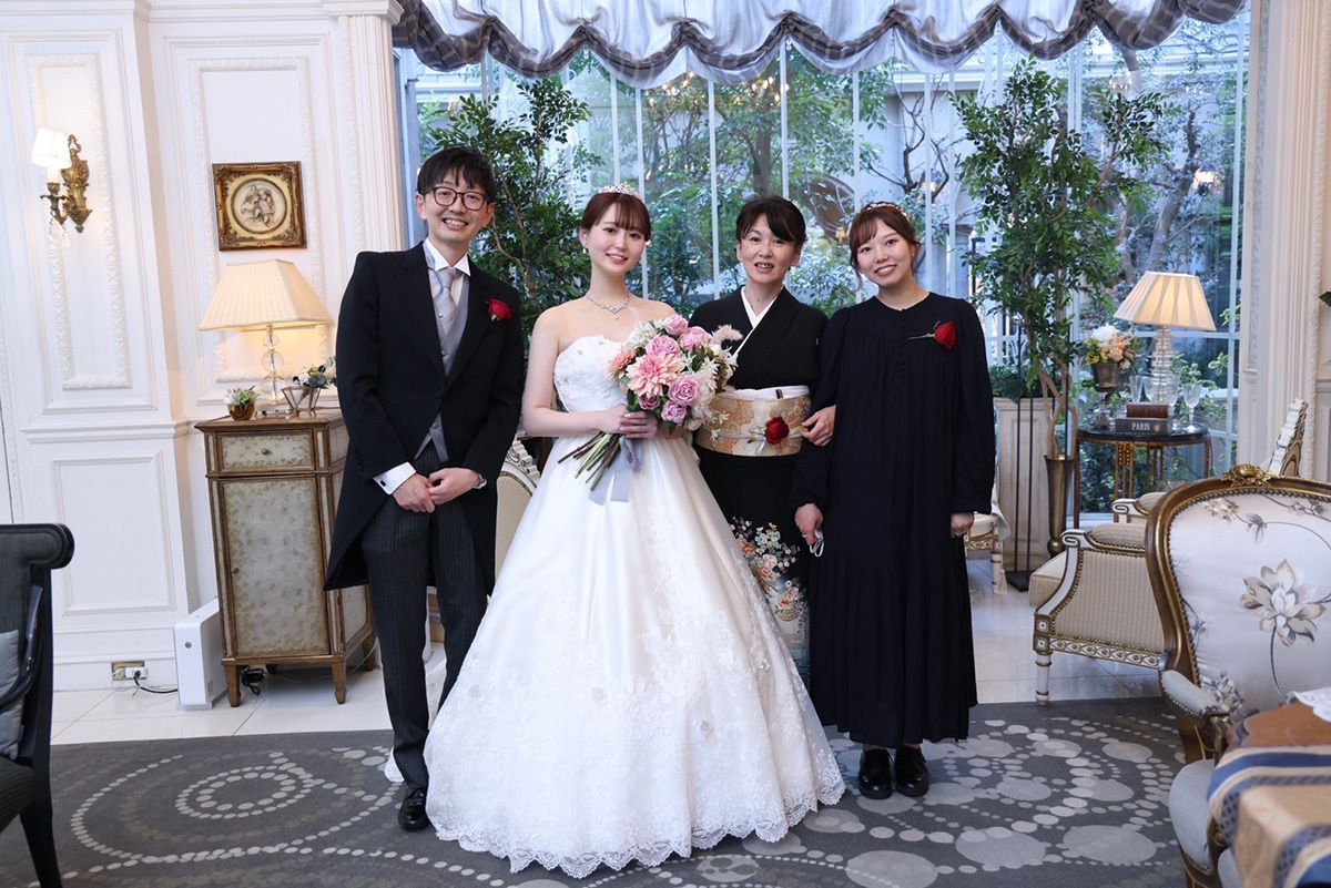 静岡市・富士市・沼津市のドレス専門店フィーノの6月の限定イベント（富士店・沼津店）ご両親の衣裳も