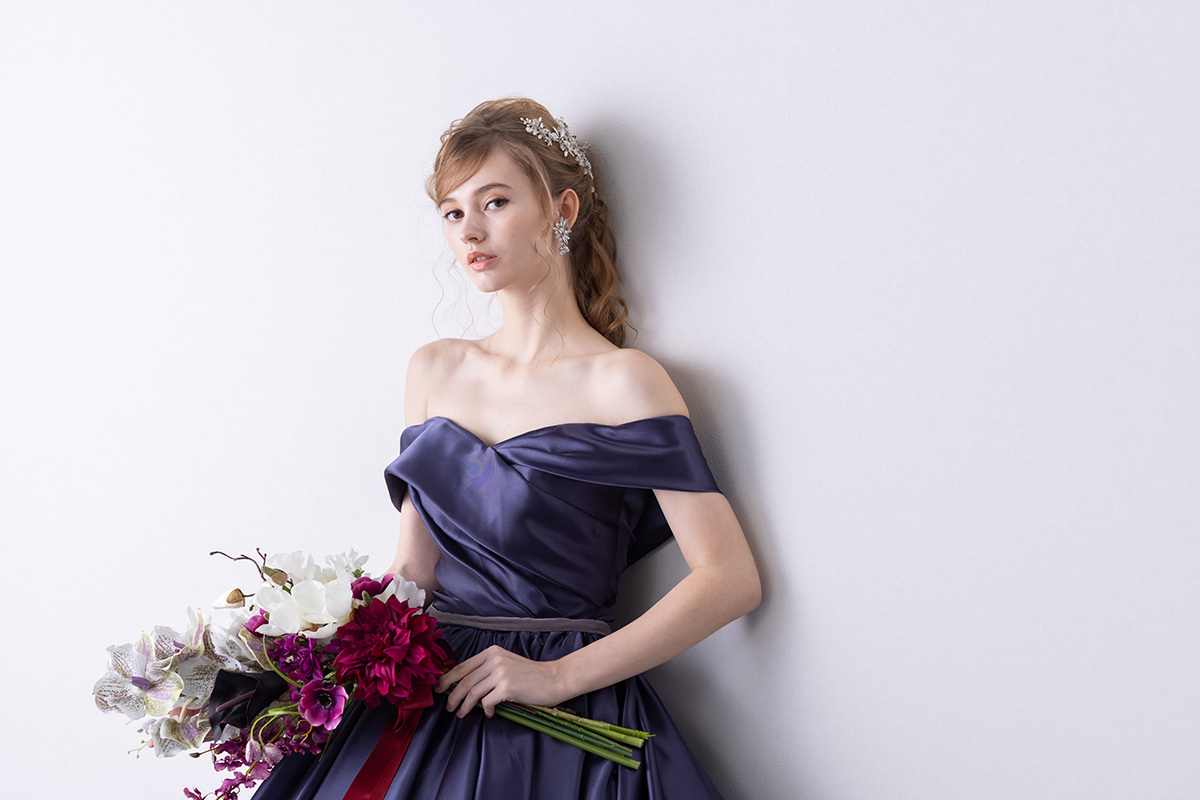 イサムモリタの新作ドレスIC-147MNB