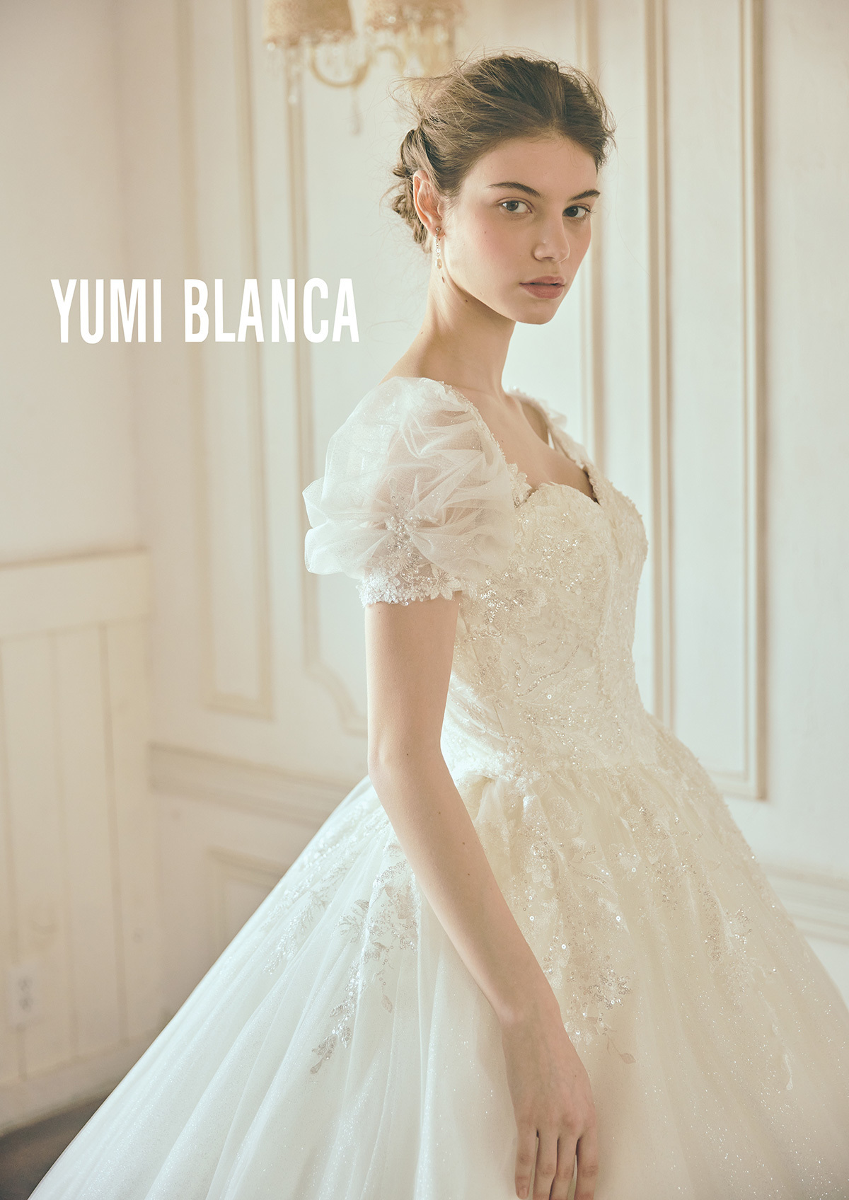 静岡市・富士市・沼津市のドレス専門店フィーノのウエディングドレス、桂由美の新作ウエディングドレスYB-15372