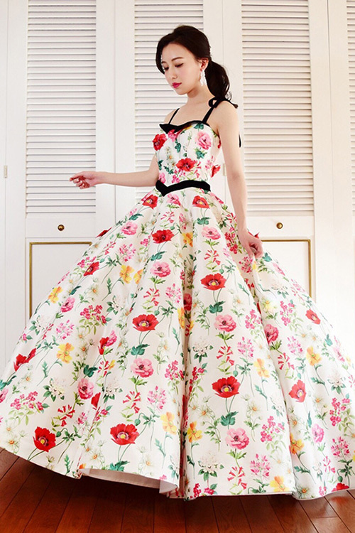 静岡市・富士市・沼津市のドレス専門店フィーノのカラードレス、THE HANY（ザ・ハニー）HY-8281（Shzette）