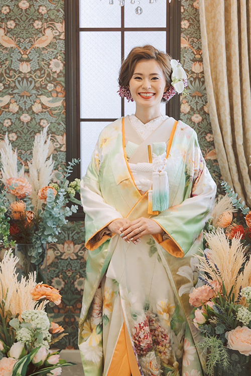 静岡市・富士市・沼津市のドレス専門店フィーノの桂由美の色打掛CA-6803