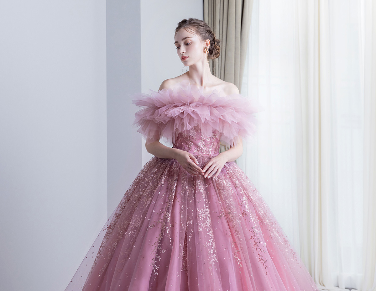 静岡市・富士市・沼津市のドレス専門店フィーノのカラードレス、イサムモリタIC-160PI