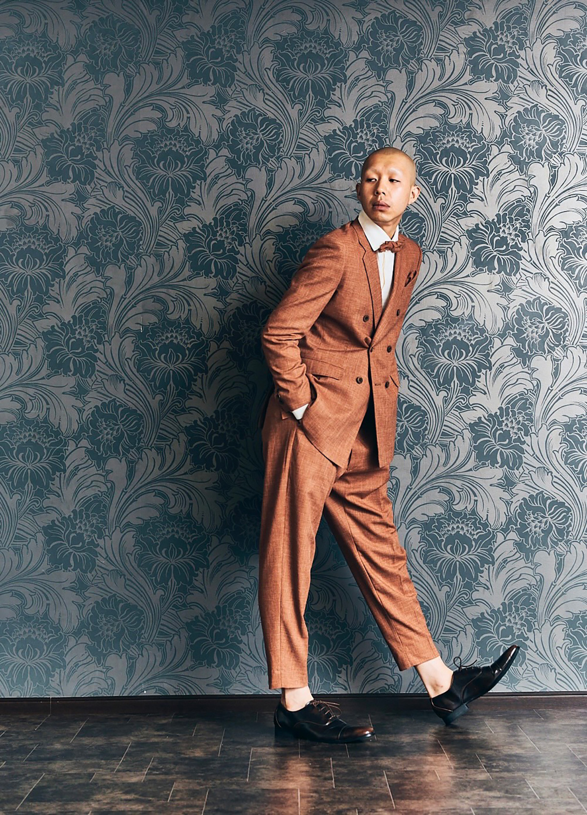 静岡市・富士市・沼津市のドレス専門店フィーノの新作タキシードSI-178(OR)