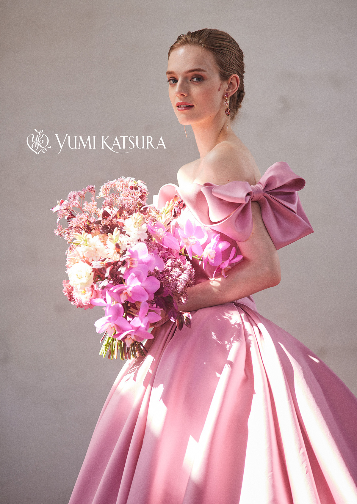 新作ドレス入荷・桂由美AK-10404PINK