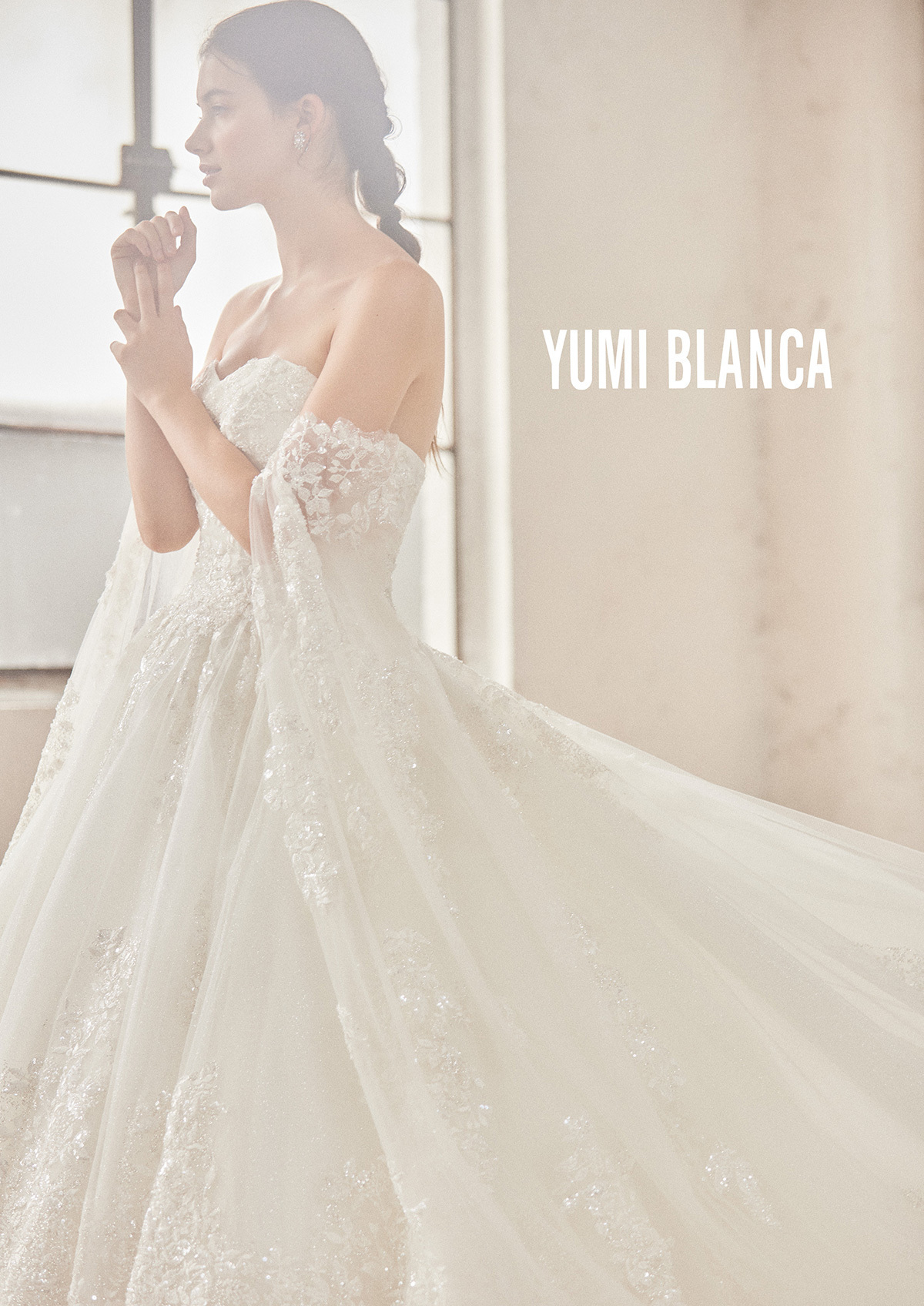 静岡市・富士市・沼津市のドレス専門店フィーノのウエディングドレス、桂由美YB-15423