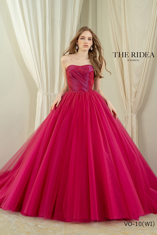 静岡市・富士市・沼津市のドレス専門店フィーノのカラードレス、イサムモリタVO-10の画像