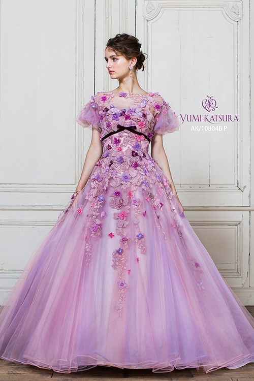 静岡市・富士市・沼津市のドレス専門店フィーノのカラードレス、桂由美AK-10804の画像