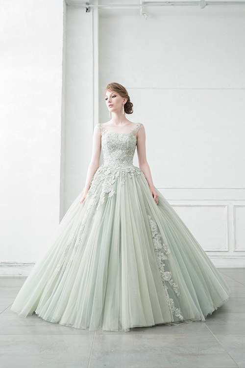 静岡市・富士市・沼津市のドレス専門店フィーノのカラードレス、イサムモリタIC-63GR