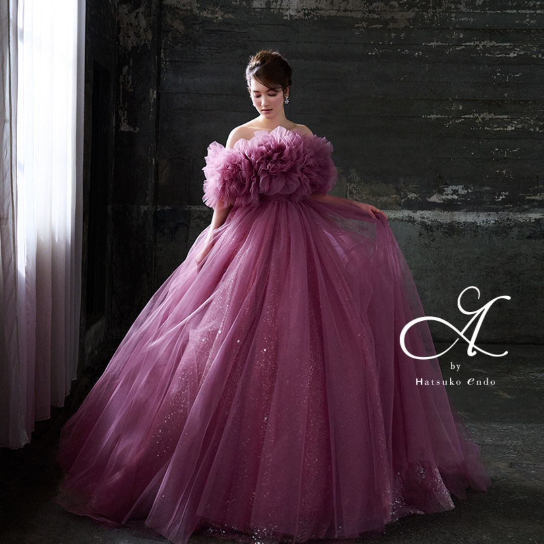 フィーノ富士店の６月のイベント、A by Hatsuko Endo コレクションHE-157kiki(Pink)