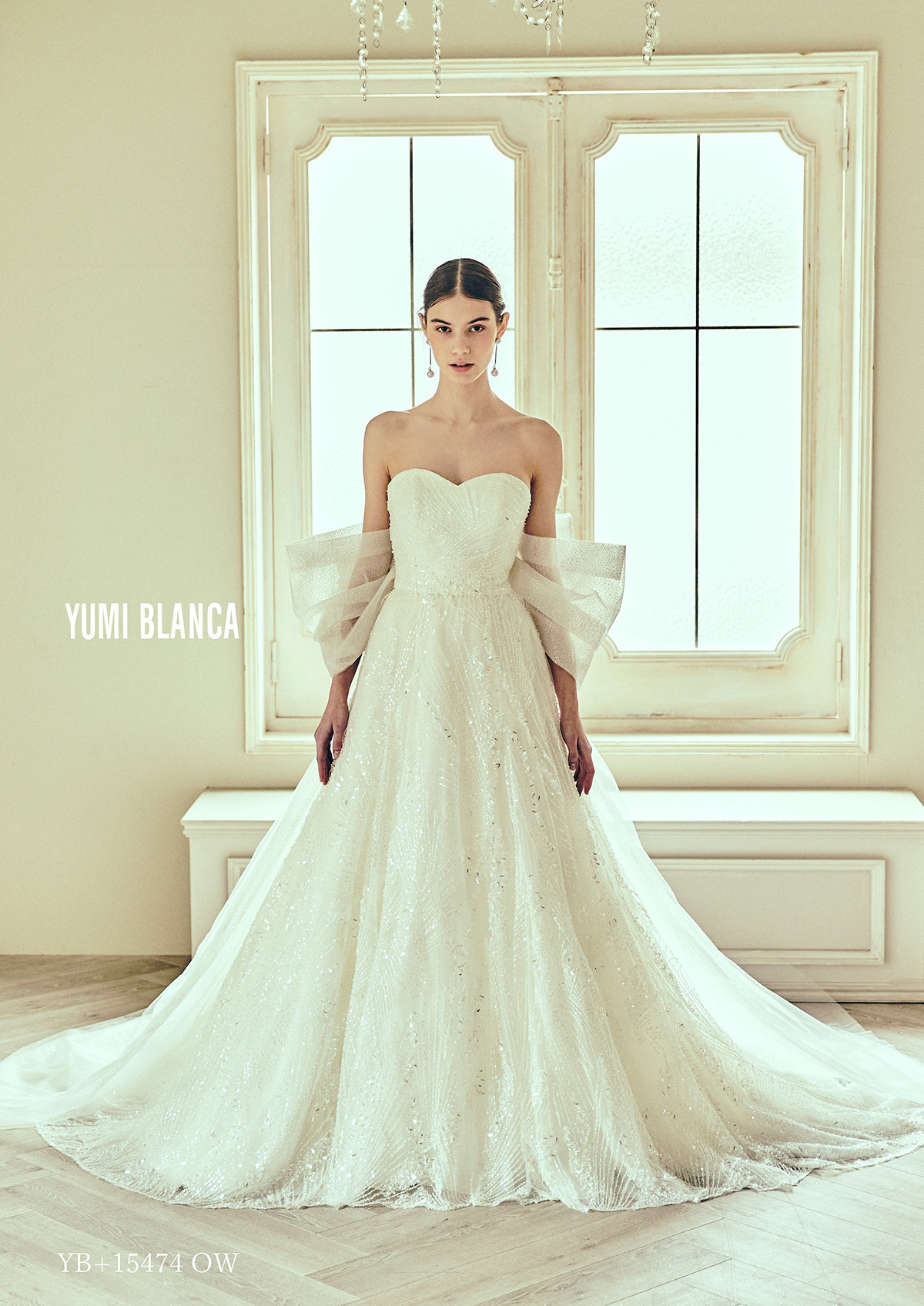 富士市のドレス専門店フィーノ富士店の９月のフィーノ富士店フェア和装体験会・桂由美（YUMI KATSURA）の新作ドレスYB-15474