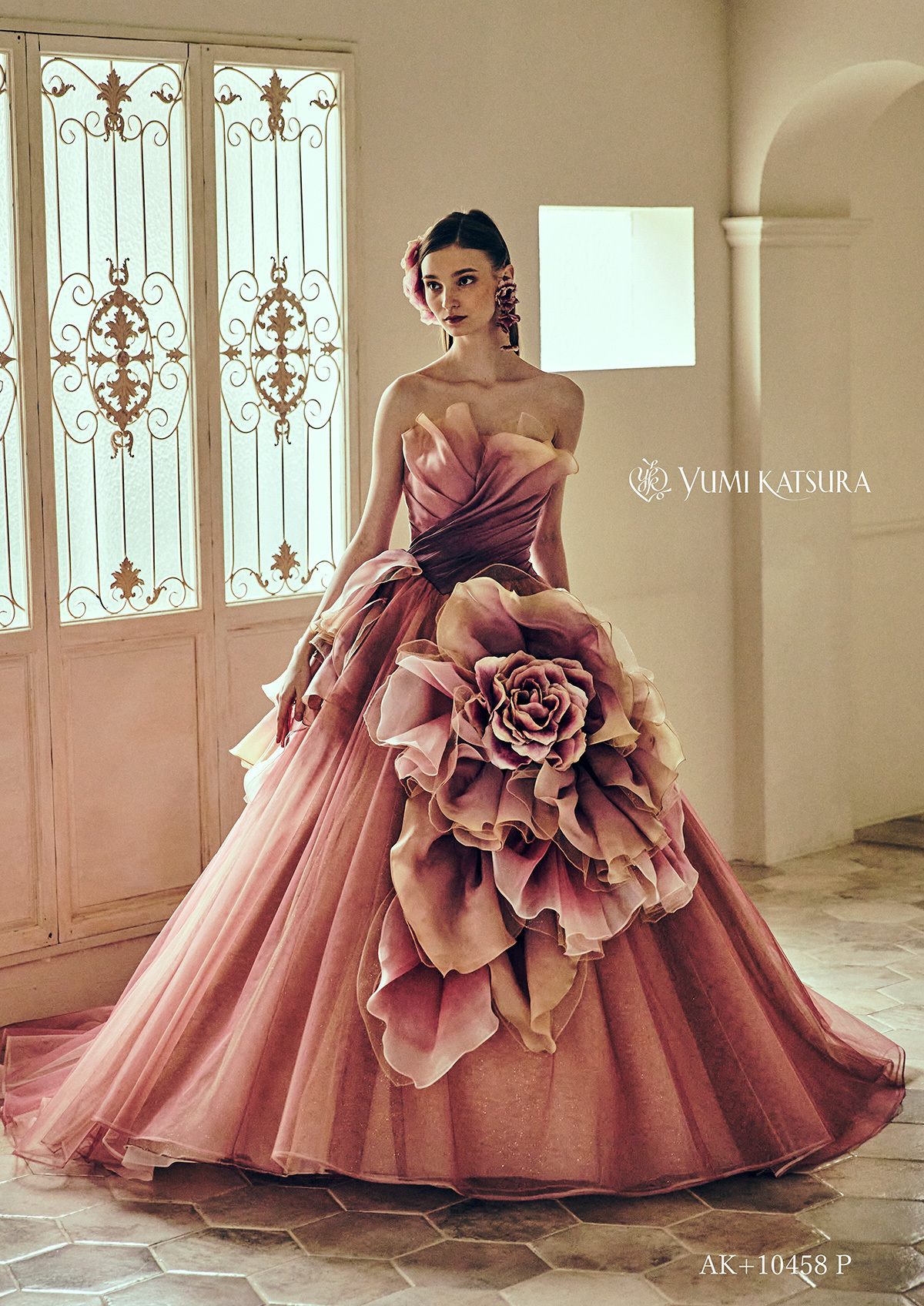 静岡市・富士市・沼津市のドレス専門店フィーノのカラードレス、桂由美AK-10458