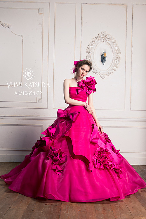 静岡市・富士市・沼津市のドレス専門店フィーノのカラードレス、桂由美AK-10654の画像