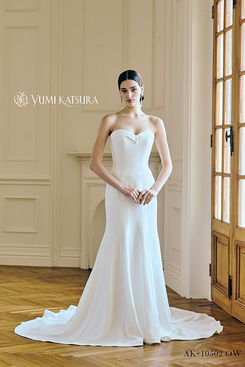 静岡市・富士市・沼津市のドレス専門店フィーノのウエディングドレス、桂由美AK-10502