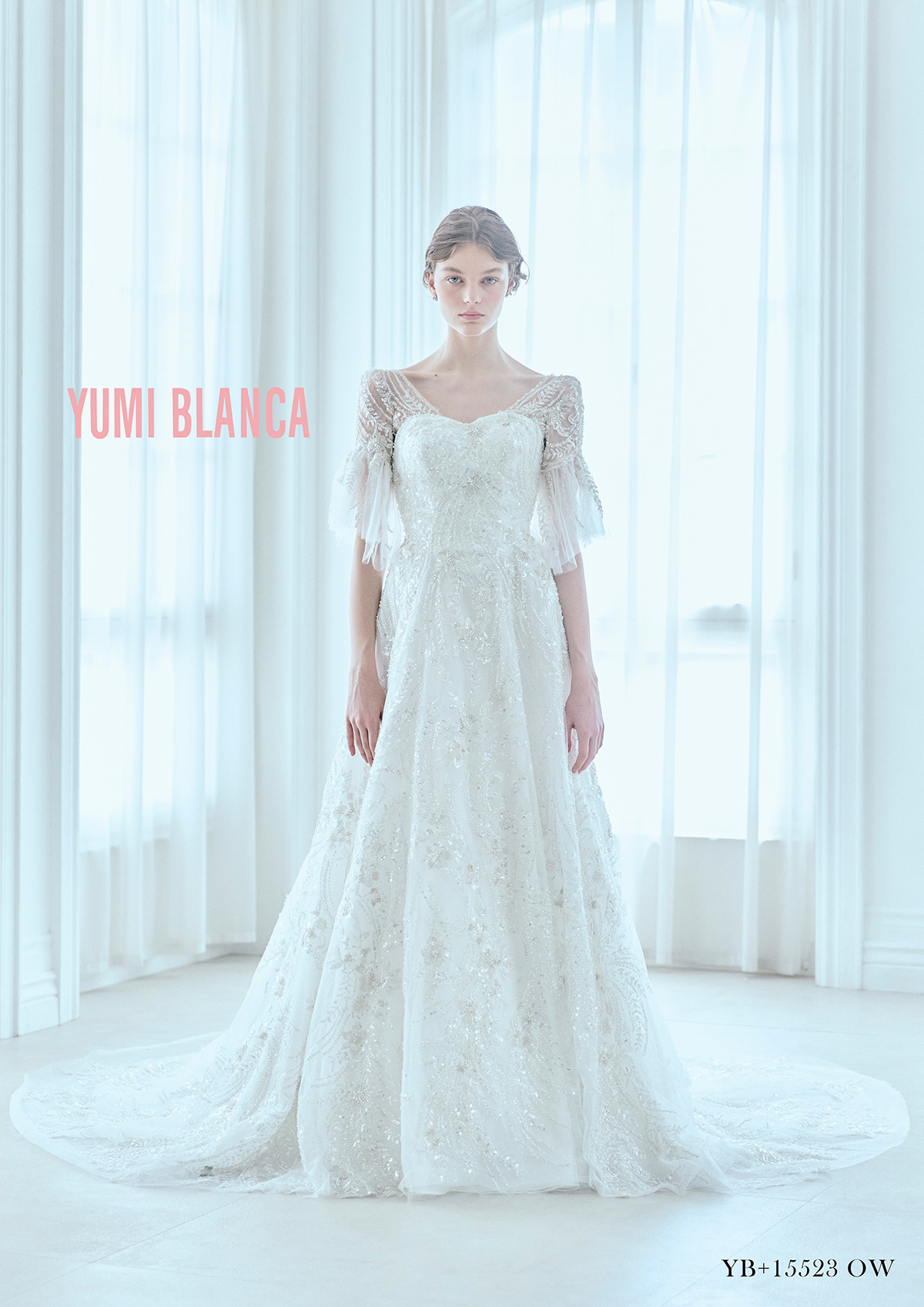 静岡市・富士市・沼津市のドレス専門店フィーノのウエディングドレス、桂由美YB-15523