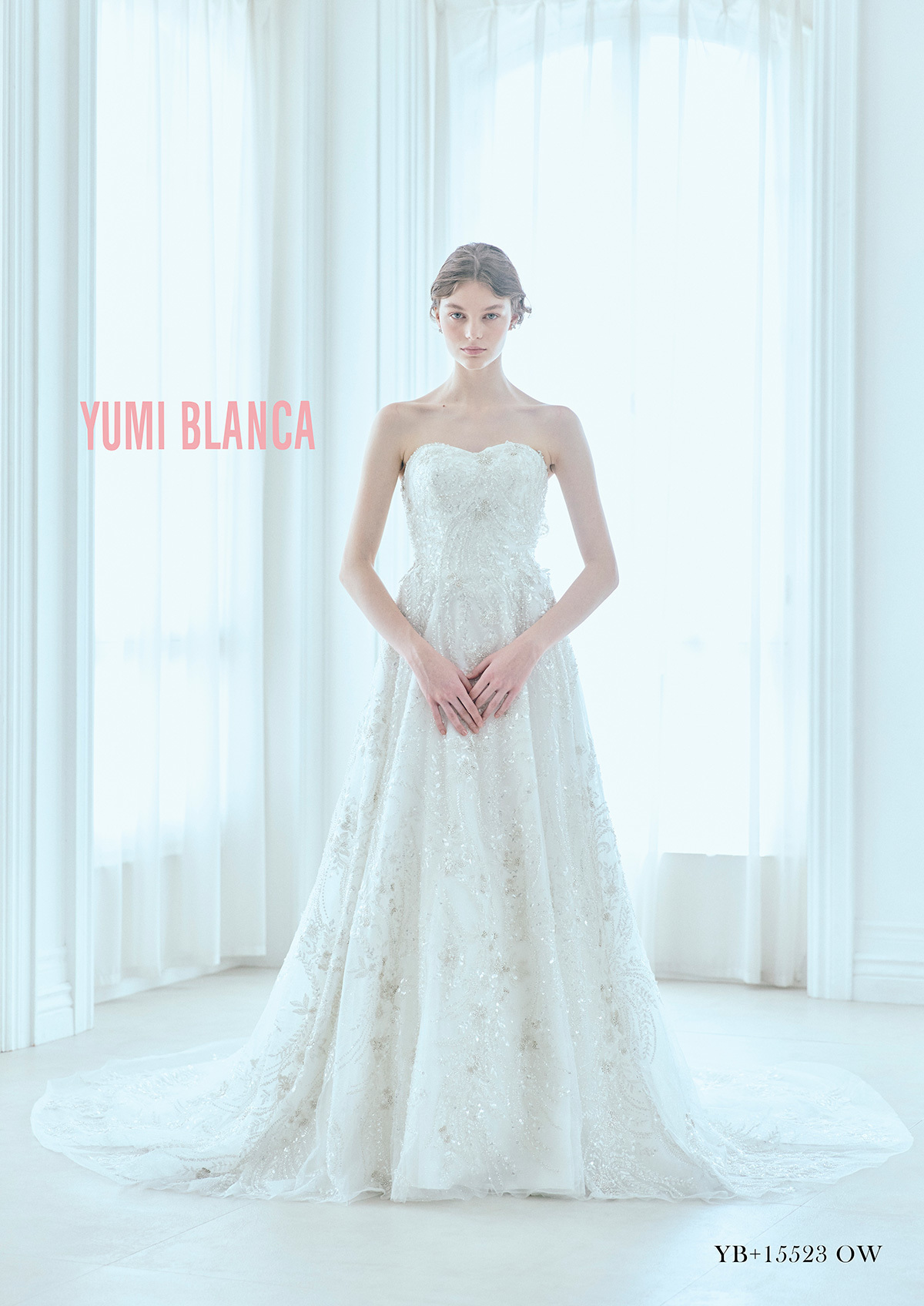 静岡市・富士市・沼津市のドレス専門店フィーノのウエディングドレス、桂由美YB-15523