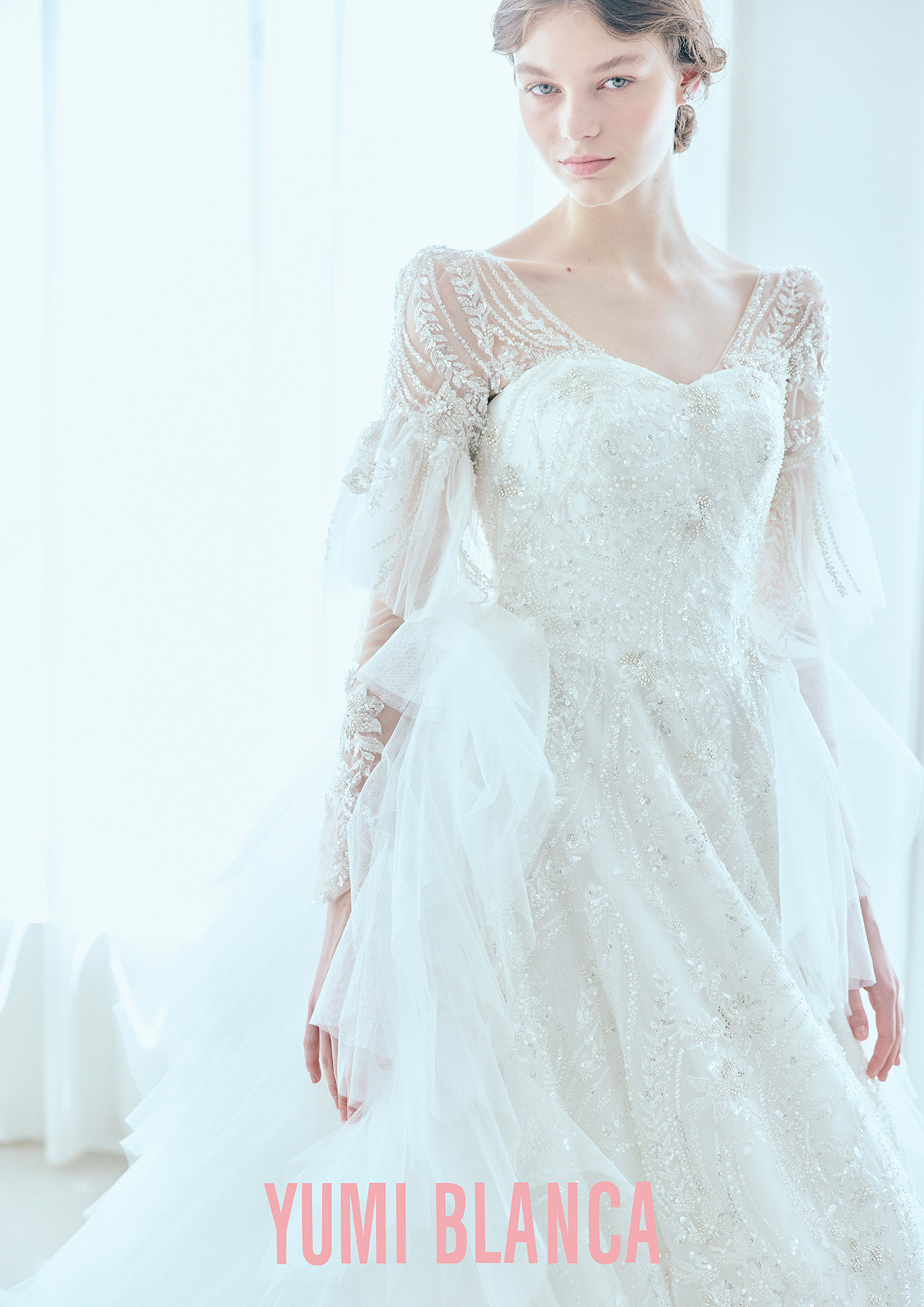 静岡市・富士市・沼津市のドレス専門店フィーノのウエディングドレス、桂由美YB-15523