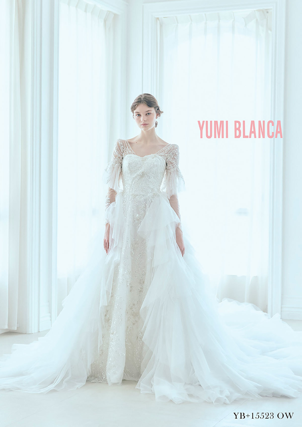 静岡市・富士市・沼津市のドレス専門店フィーノのウエディングドレス、桂由美YB＋15523