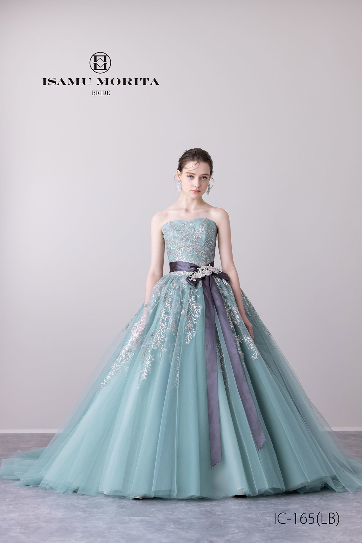静岡市・富士市・沼津市のドレス専門店フィーノのカラードレス、ISAMU MORITA IC-165LB