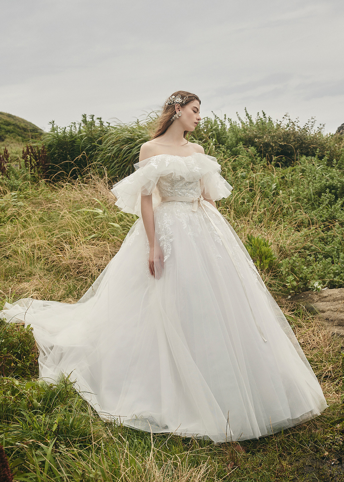 静岡市・富士市・沼津市のドレス専門店フィーノのウエディングドレス、フィーノリュクスFL-72