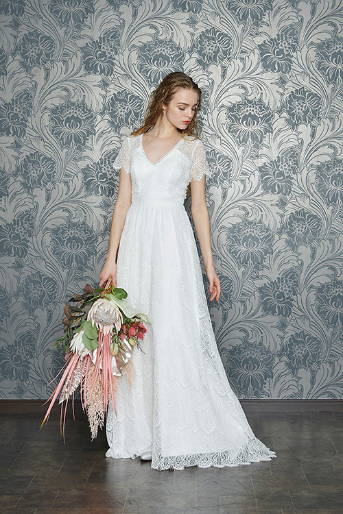 静岡市・富士市・沼津市のドレス専門店フィーノのウエディングドレス、フィーノリュクスFL-57の画像