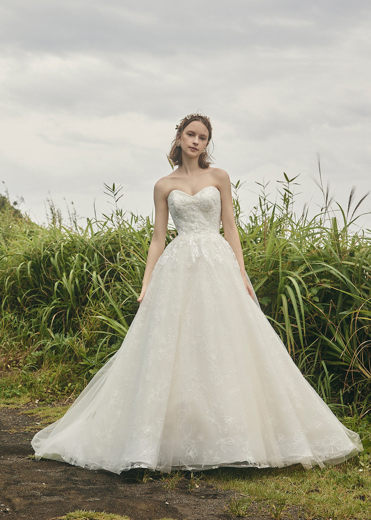 静岡市・富士市・沼津市のドレス専門店フィーノのウエディングドレス、フィーノリュクスFL-74