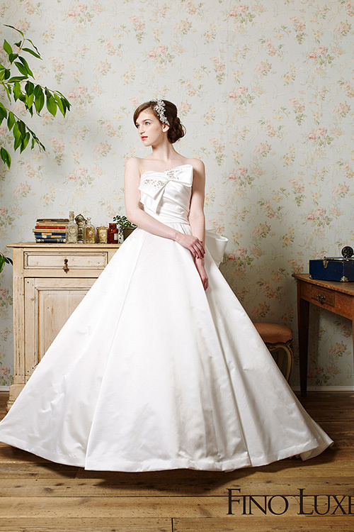 静岡市・富士市・沼津市のドレス専門店フィーノのウエディングドレス、フィーノリュクスFL-35の画像