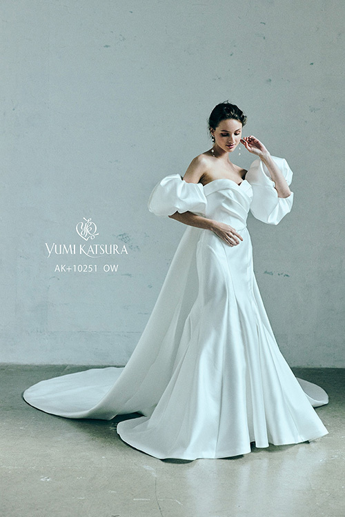 静岡市・富士市・沼津市のドレス専門店フィーノのウエディングドレス、桂由美AK-10251K