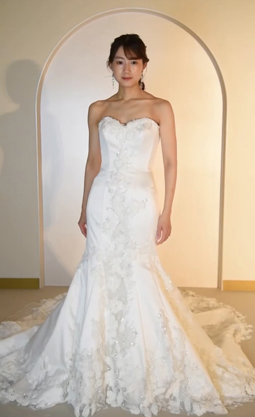 レンタルドレス専門店フィーノの新作ドレス入荷・桂由美・AK-10552