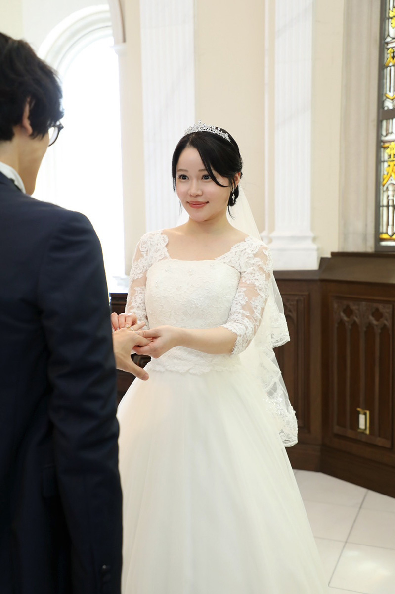 静岡市・富士市・沼津市のドレス専門店フィーノのエスプリ・ド・ナチュールの新郎新婦の卒花ボイス221